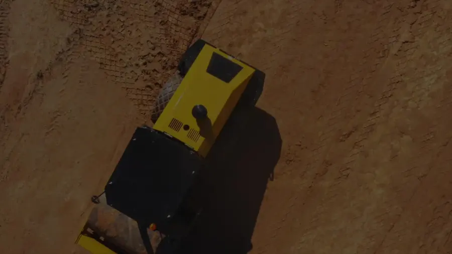 SANY's SSR120C-8 Single Drum Roller Product Show